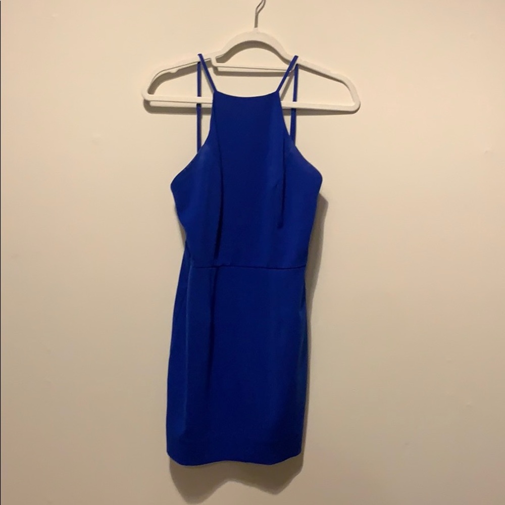 Mint Meets Munt Royal Blue dress
